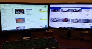 TWO MONITORS